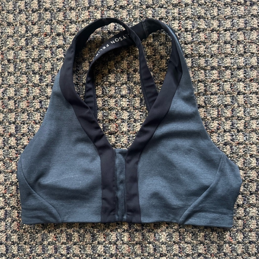 Allyson Felix X Athleta Sports Bra Size Small Gray